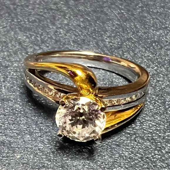 14K Gold 1.70ct Diamond & Sapphire? Ring - Picture 8 of 15